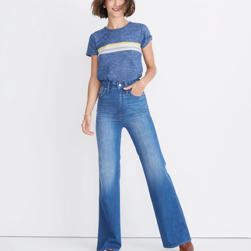 Women's Madewell 11" High-Rise Flare Jeans